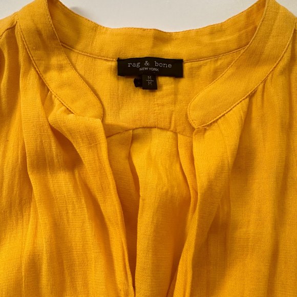 rag & bone Calista Chiffon Minidress, Size M - Picture 4 of 5